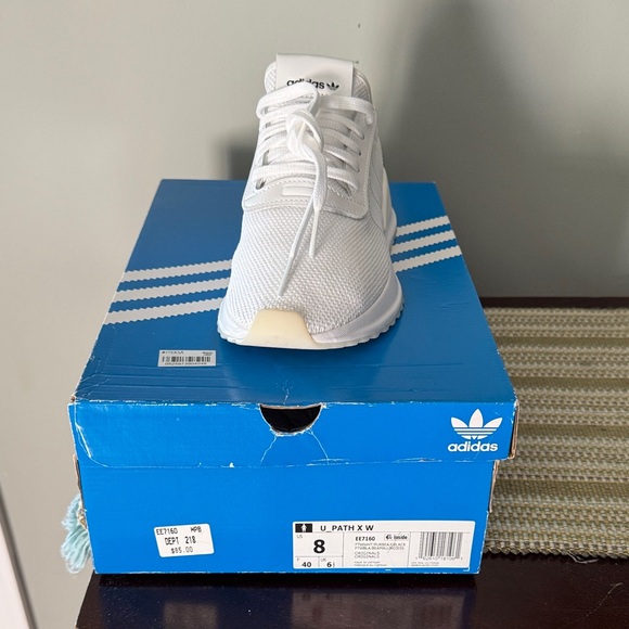 Adidas U_Path X White Sneakers - Picture 1 of 6